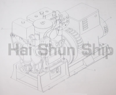 Generator Set Assembly Drawing